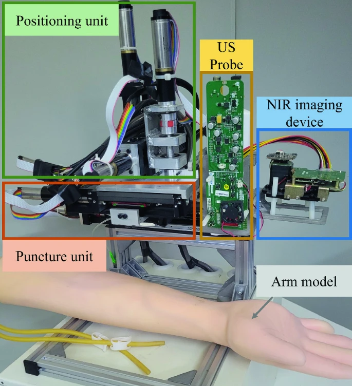 Automated Vein Segmentation from NIR Images Using a Mixer-UNet Model